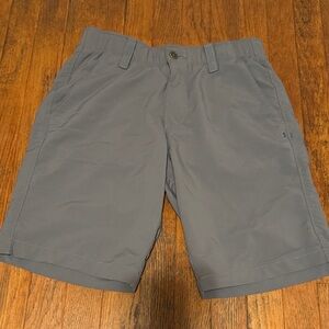 Under Armour Men's Charcoal Athletic Shorts Loose